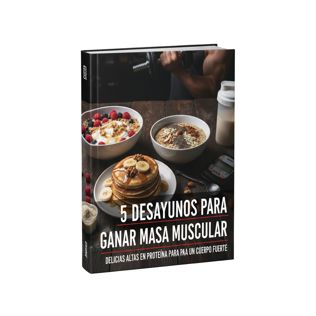 5 DESAYUNOS PARA GANAR MASA MUSCULAR